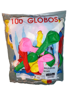 globos goma colores
