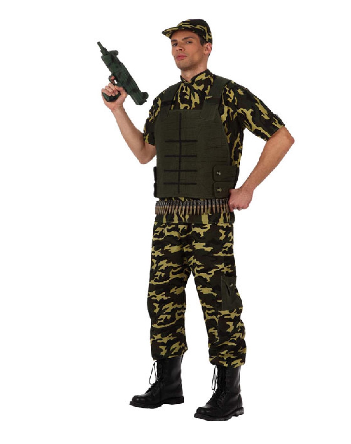 Comprar Disfraz de Militar con para - carnavalandia