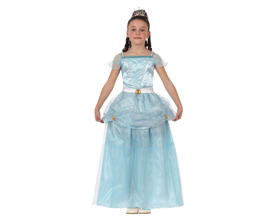 Disfraz de Princesa Cuento Azul para niñas