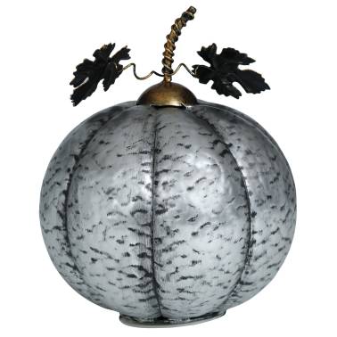 Calabaza Metálica con luz