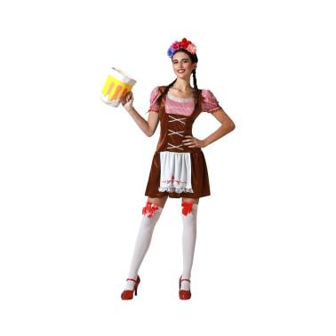 Disfraz Alemana Terciopelo