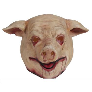 Máscara Cerdo de Latex