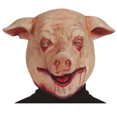 Máscara Cerdo de Latex