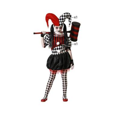 Disfraz Arlequin a Cuadros infantil