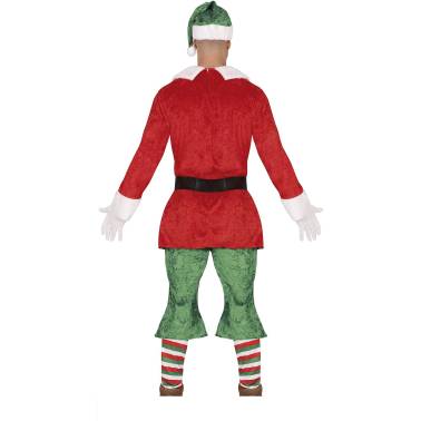Disfraz Elfo Terciopelo Hombre