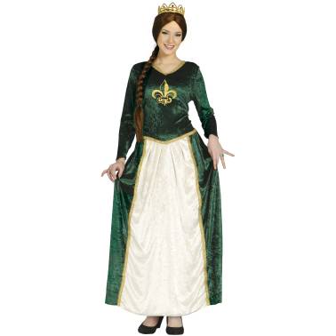 Disfraz Princesa del Reino Verde Adulta