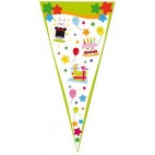 BOLSA TRIANGULAR 20X40 TARTA DE CUMPLEAÑOS