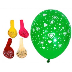 GLOBOS GRANDES INSCRIP.CORAZONES, 100 UN