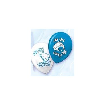 GLOBOS "ES UN NIÑO", 10 UN.