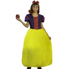 DISFRAZ BLANCANIEVES LENTEJUELAS INFANTIL