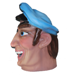 Cabezudo Infantil Pirata Parche Cabezudo Infantil Pirata Parche