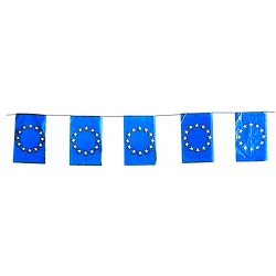 Banderas Europa Papel 50 M.