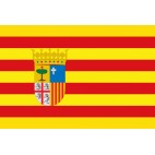 BANDERA ARAGÓN TELA 200X134CM 
