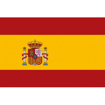 BANDERA ESPAÑA TELA CON ESCUDO 200X134 CM 