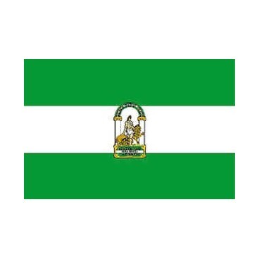BANDERA ANDALUCÍA TELA 200X134 CM