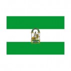 BANDERA ANDALUCÍA TELA 200X134 CM