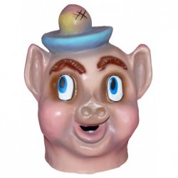 Cabezudo Infantil Cerdito Bola