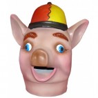 CABEZUDO PARA NIÑO CERDITO HOCKEY