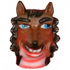 CABEZUDO PARA NIÑO ZORRO