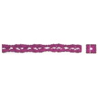 GUIRNALDA BICOLOR FUCSIA-CHOCOLATE, 4 MTS.