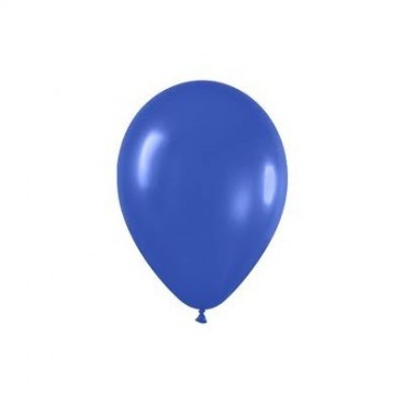 GLOBOS NORMALES COLOR AZUL, 10 UN.