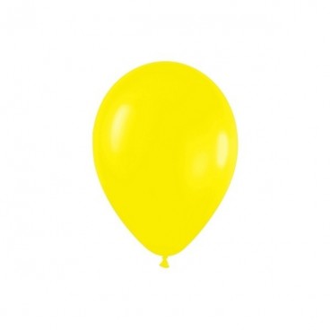 Globos Normales Amarillos 100 unidades