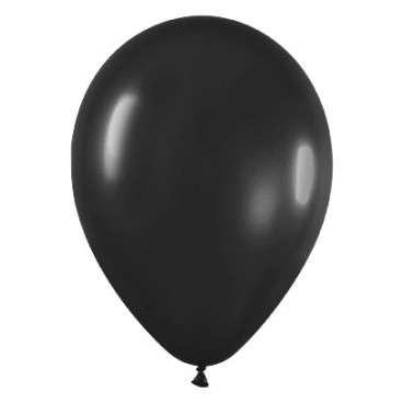 Globos Grandes Negro 100 un.