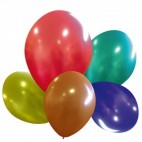 Globos Metalizados Surtidos, 25 Unidades