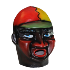 Cabezudo para niño Jockey