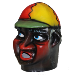 Cabezudo para niño Jockey