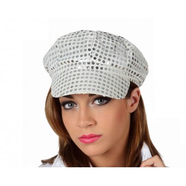 Gorra Disco Color Plata