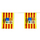 Banderas Aragón Plástico 50 M.