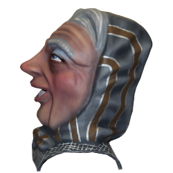 Cabezudo Mediano Abuela