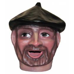 Cabezudo Infantil Aldeano Joven