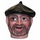 Cabezudo Infantil Aldeano Joven