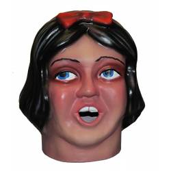 Cabezudo para niños Blancanieves