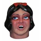 Cabezudo para niños Blancanieves