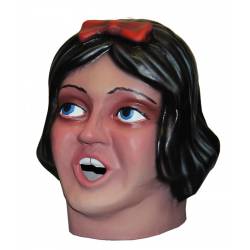 Cabezudo para niños Blancanieves