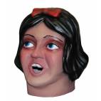 Cabezudo para niños Blancanieves