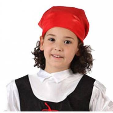 Disfraz Pastora Rojo y Negro infantil