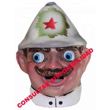 Cabezudo para niño Guardia