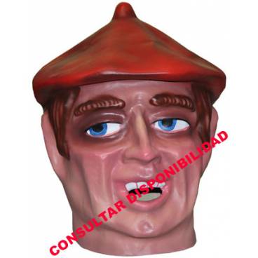 Cabezudo para niño Navarrico