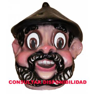 Cabezudo niños Aldeano Viejo Cabezudo niños Aldeano Viejo