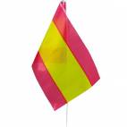 Bandera España con palito 20x30