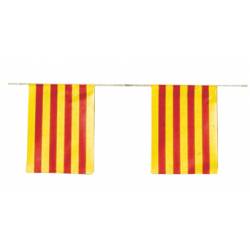 Banderas Cataluña Plástico 50 M.