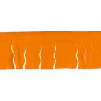 Fleco Naranja Plástico, paq. 50 mts.