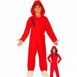 Disfraz Mono Rojo Juego del Calamar Infantil