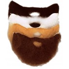 BARBA C/BIGOTE MEDIANA RUBIA