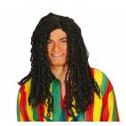Peluca Rastas Negra