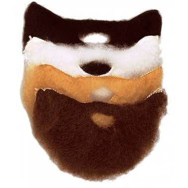 BARBA C/BIGOTE MEDIANA NEGRA